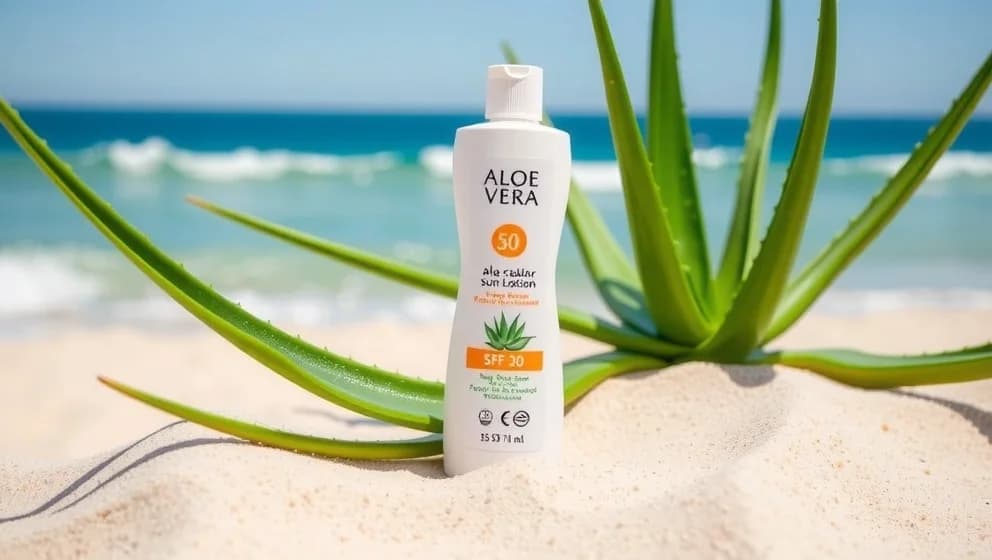 Avivir Aloe Vera Sun Lotion SPF 30 skyddar din hud