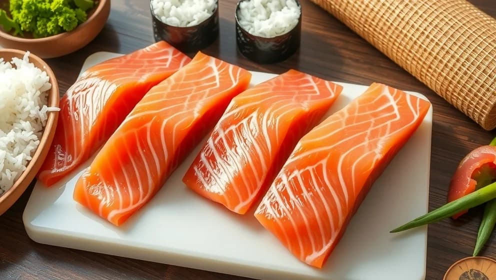 Kan man använda vanlig lax till sushi