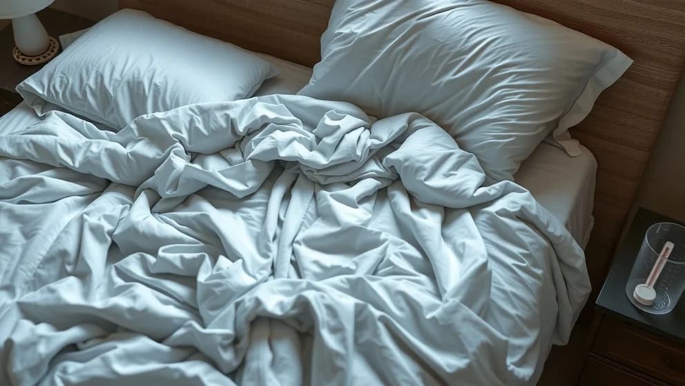 Vad kan nattliga svettningar bero på