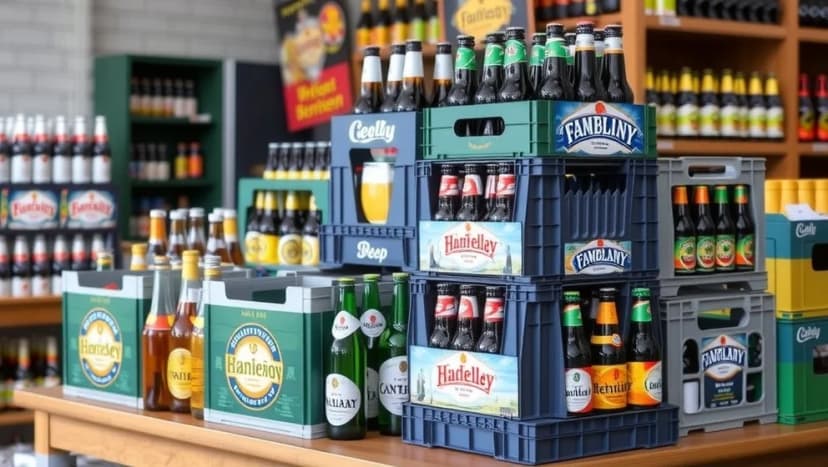 Vad kostar ett flak öl i Tyskland